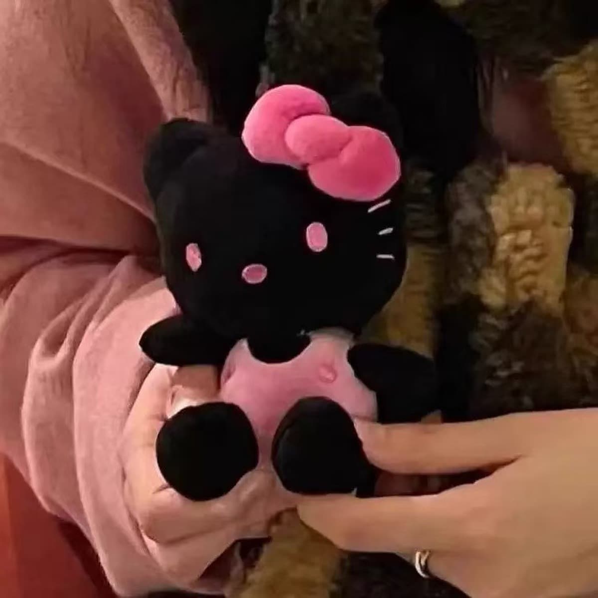 Милый мультфильм гавайский плавательный круг Kitty плюшевые куклы подвеска Ktcat школьная сумка подвеска брелок подарок