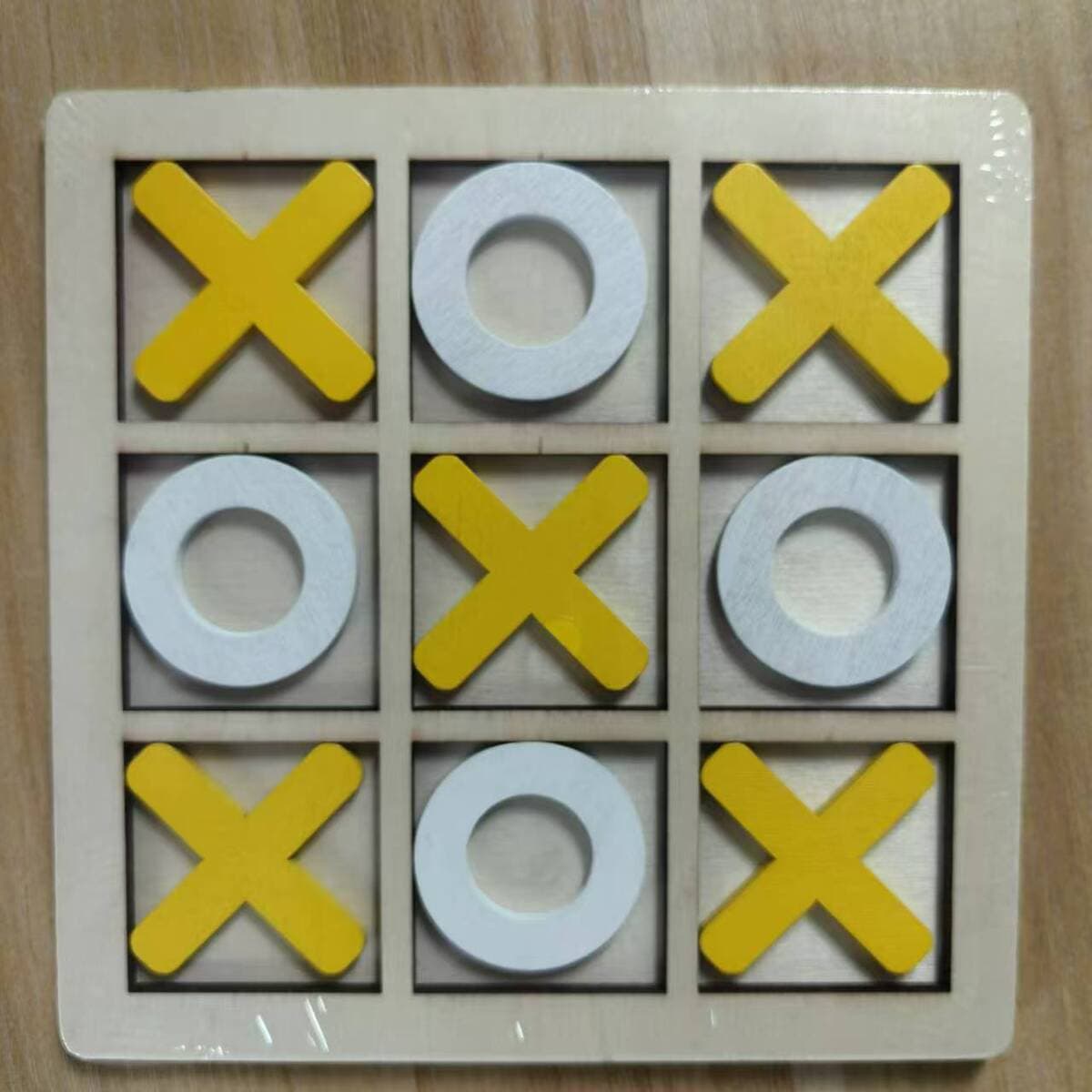 Трансграничные деревянные Nine Gongge XO Шахматы-крестики-нолики развивающие игрушки для детей Раннее образование Настольные...