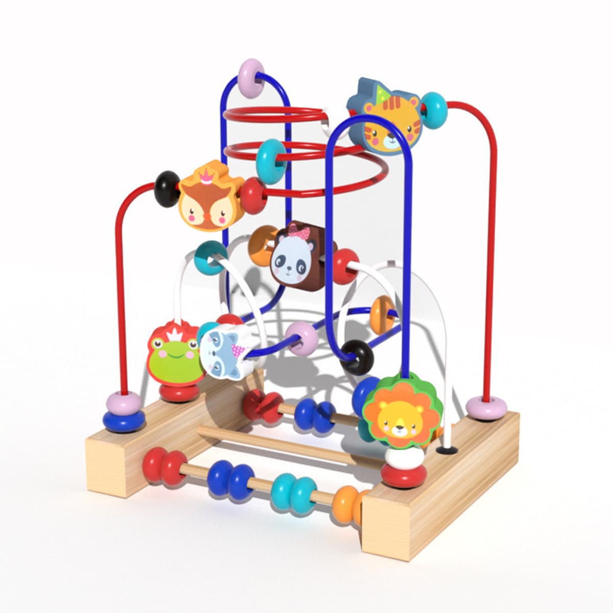 Детские строительные блоки из бисера, 6 бусин, 7, 8, 9 и старше, 8 месяцев, детские игрушки, головоломка для детей от 0 до 1...