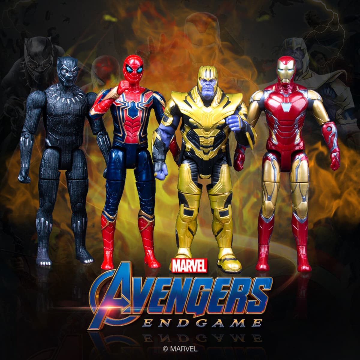 Игрушка-трансформер Marvel Avengers 4: Фигурка Железного Человека-паука, робот-трансформер 5MK3