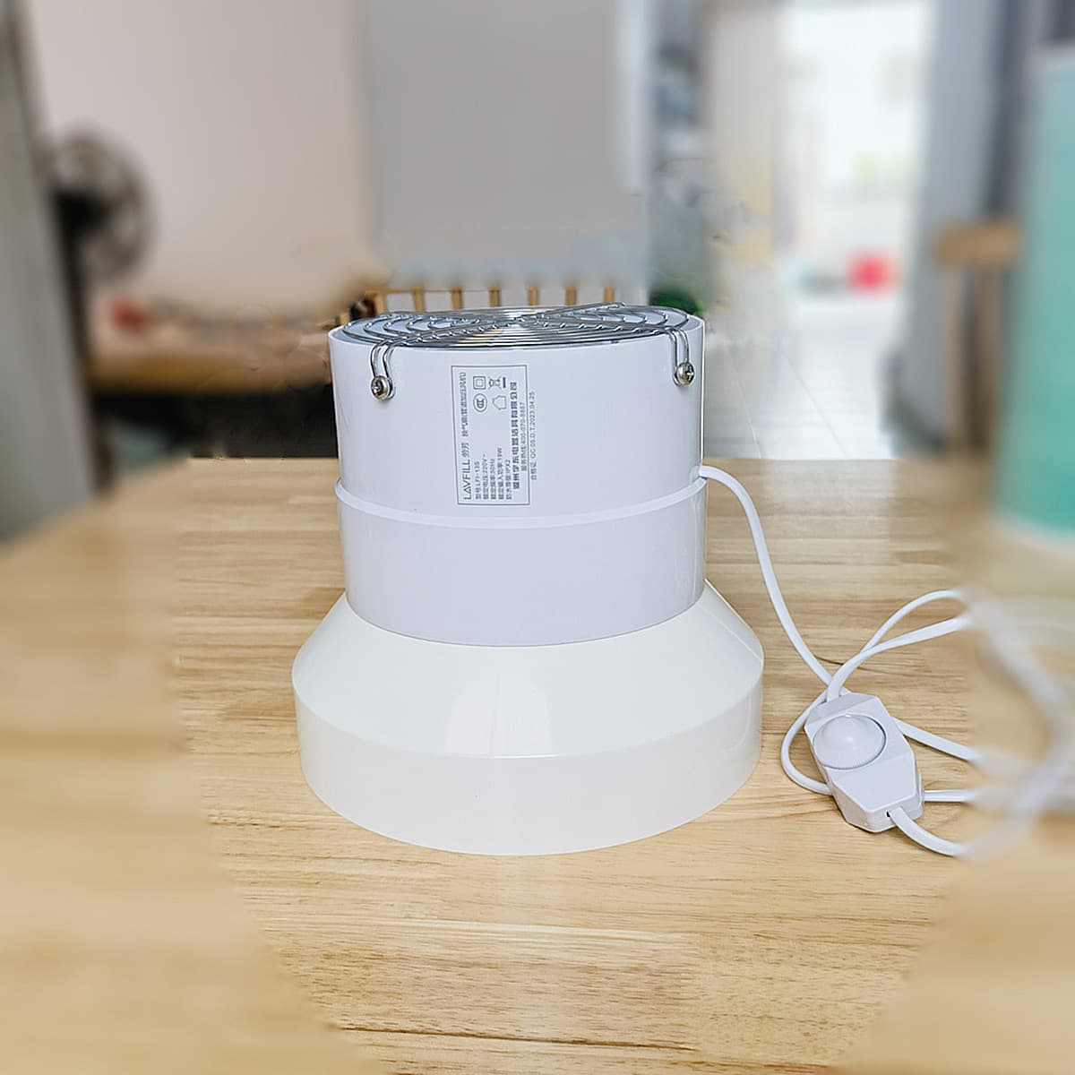Очиститель воздуха DIY с большим объемом воздуха, бесшумный, с регулируемой скоростью, совместим с фильтрующим элементом...