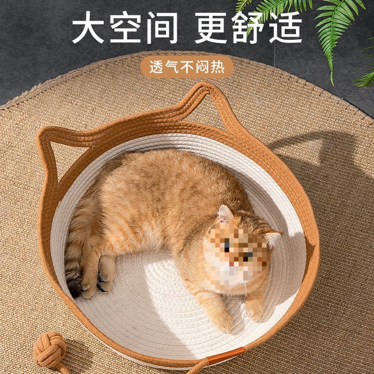 Летний домик для кошек, лежанка для кошек, лежанка для собак, доска для когтей, летняя лежанка для животных, товары для...