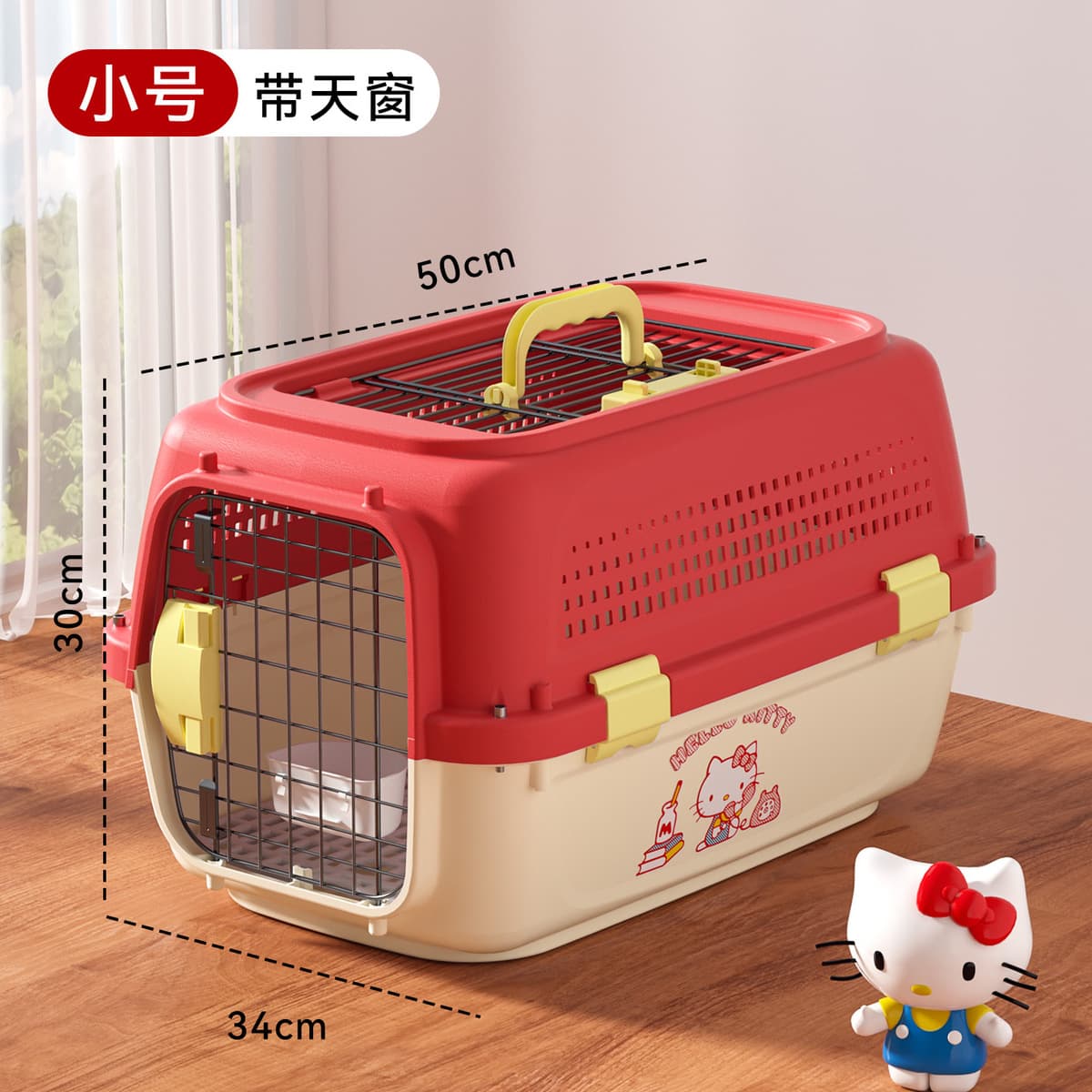 Cat Air Case Pet Consignment Исходящий Портативный Кошка Клетка Кошка Сумка Собака Транспортный Чехол Принадлежности