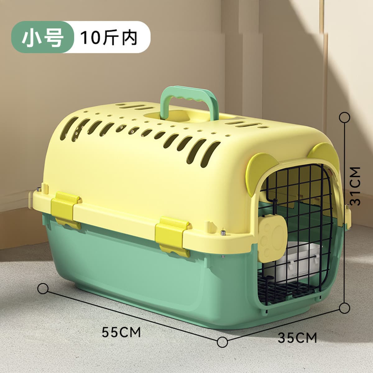 Cat Air Case Pet Consignment Исходящий Портативный Кошка Клетка Кошка Сумка Собака Транспортный Чехол Принадлежности