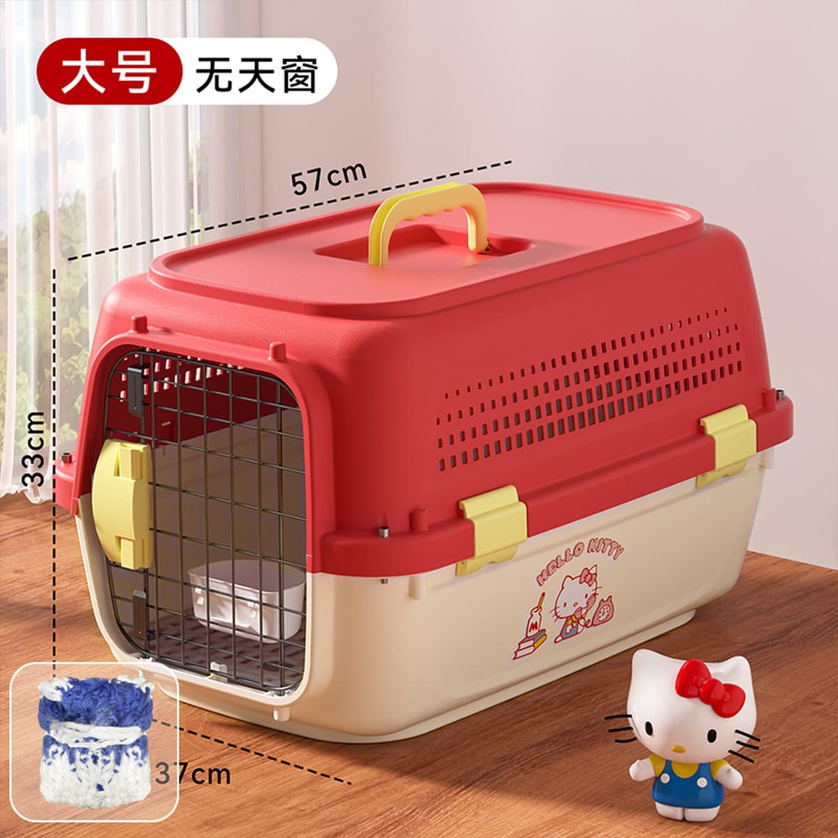 Cat Air Case Pet Consignment Исходящий Портативный Кошка Клетка Кошка Сумка Собака Транспортный Чехол Принадлежности