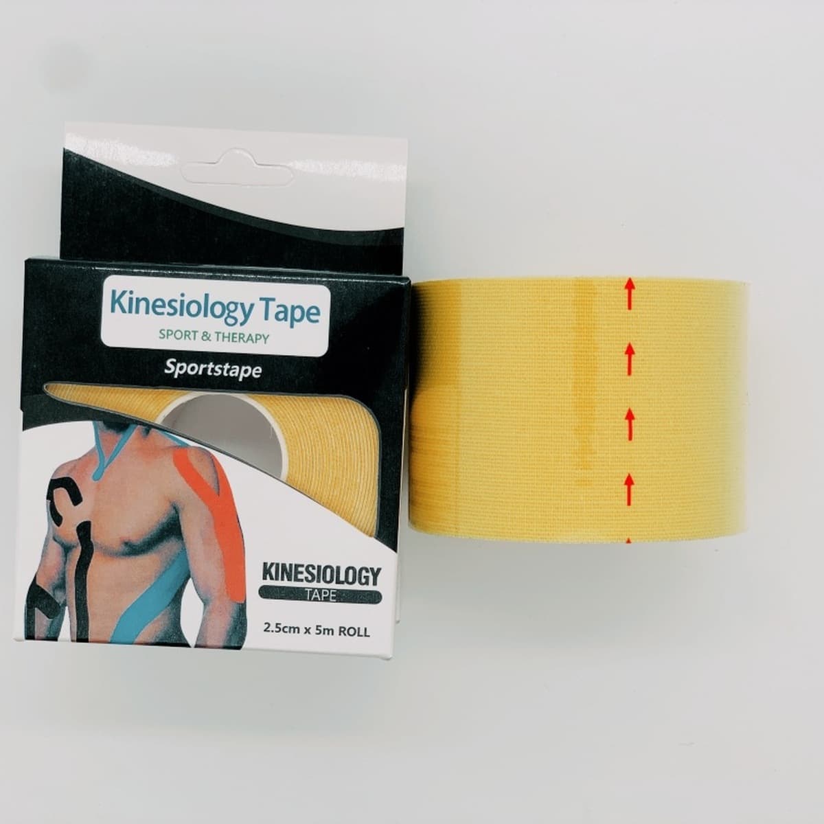 Kinesiologytape Профессиональная мышечная паста Физиотерапия Спортивная лента Паста с мышечным эффектом Коленная повязка...