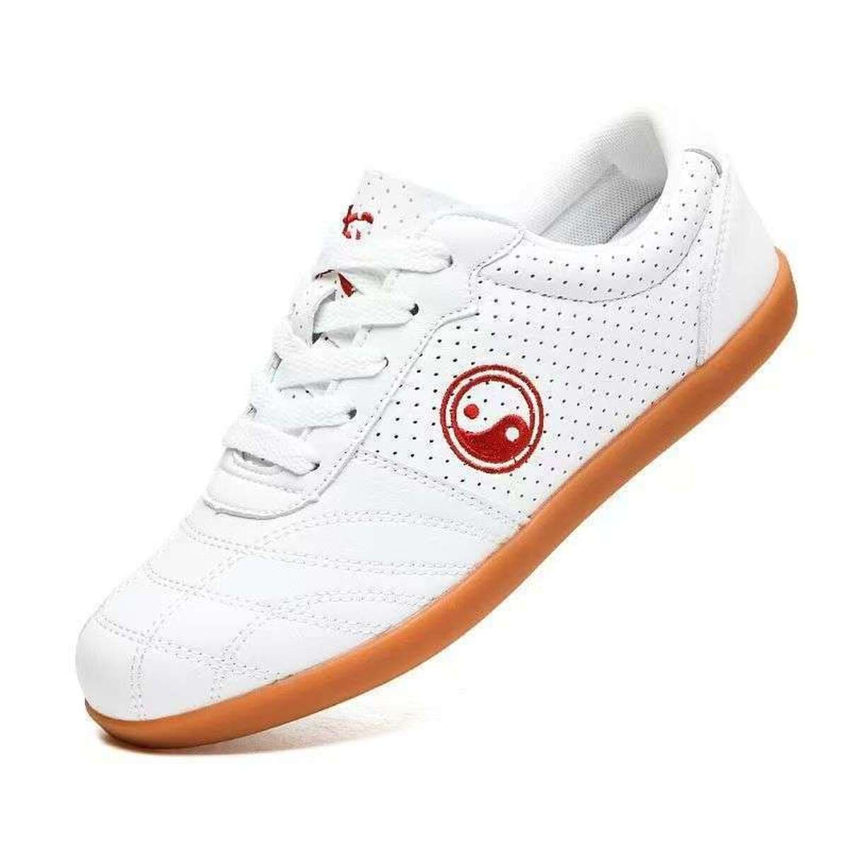 Chenjiagou Tai Chi Shoes Весенне-осенний новый стиль на подошве из воловьей кожи Женская и мужская мягкая спортивная обувь...