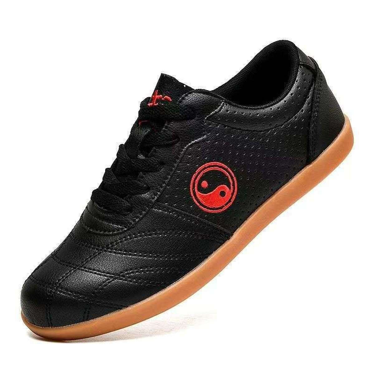 Chenjiagou Tai Chi Shoes Весенне-осенний новый стиль на подошве из воловьей кожи Женская и мужская мягкая спортивная обувь...