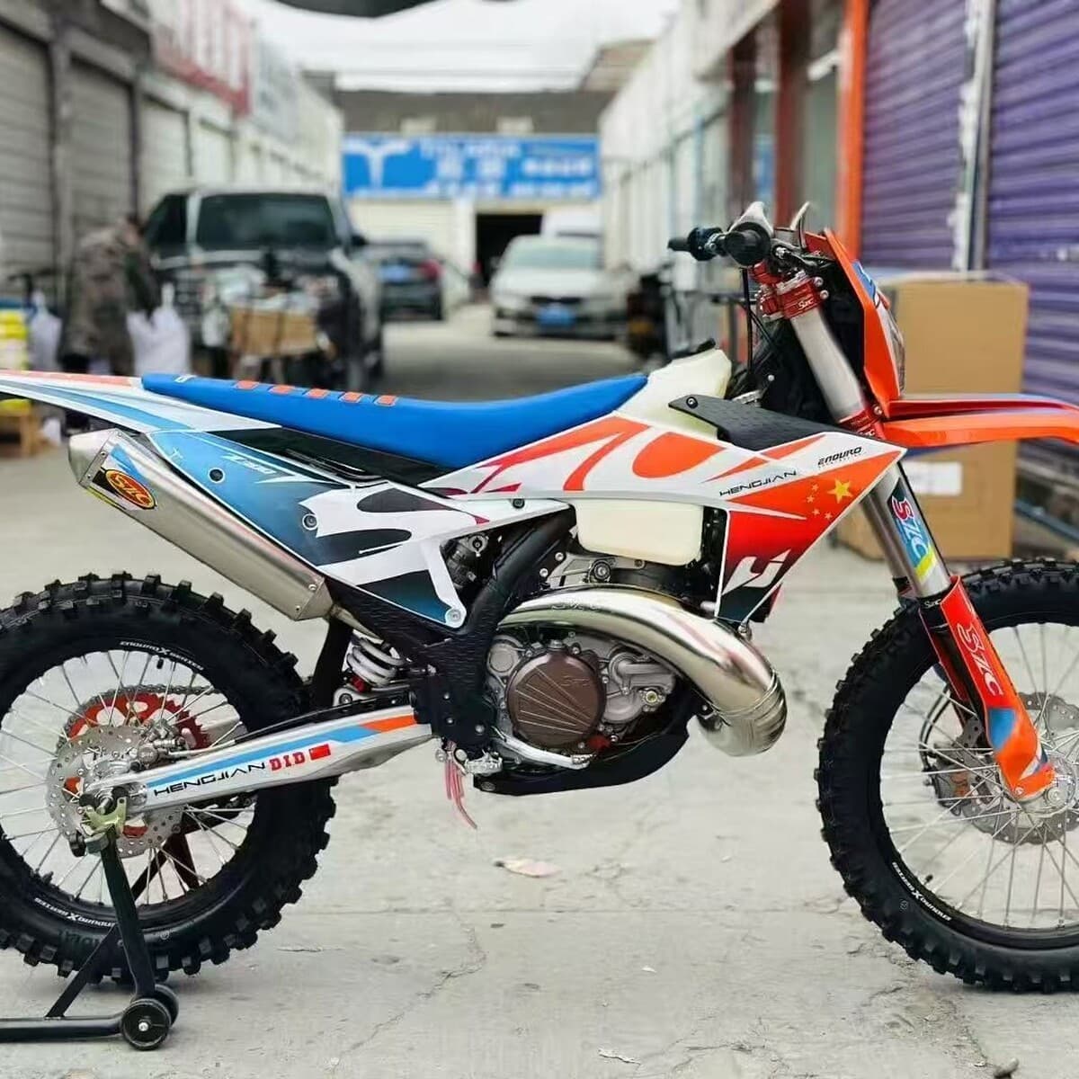 Внедорожный мотоцикл Hengjian Z с 15kg-тактным двигателем объемом 300 куб. см для езды по бездорожью и использования на...