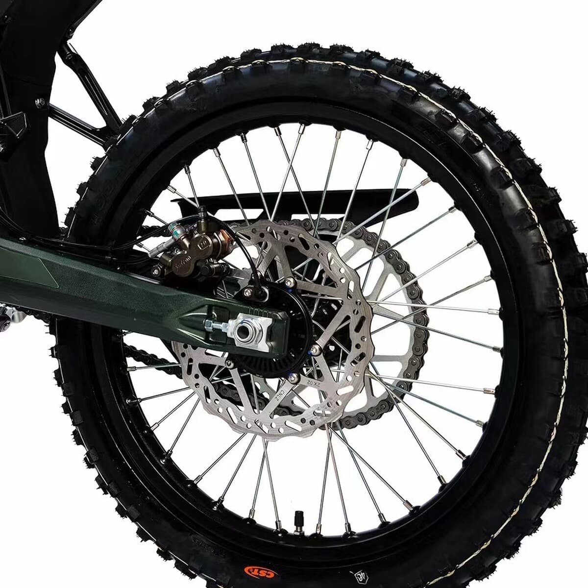 HEZZO Высокоскоростной электрический мотоцикл 12500W Внедорожная версия