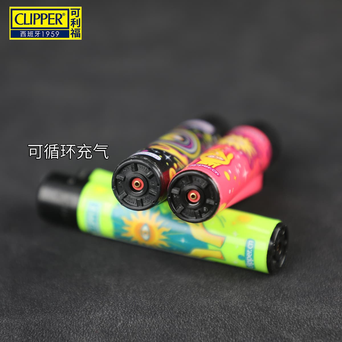Механизм зажигания для зажигалки Clipper, одноразовый, перезаправляемый, маленький, персонализированный