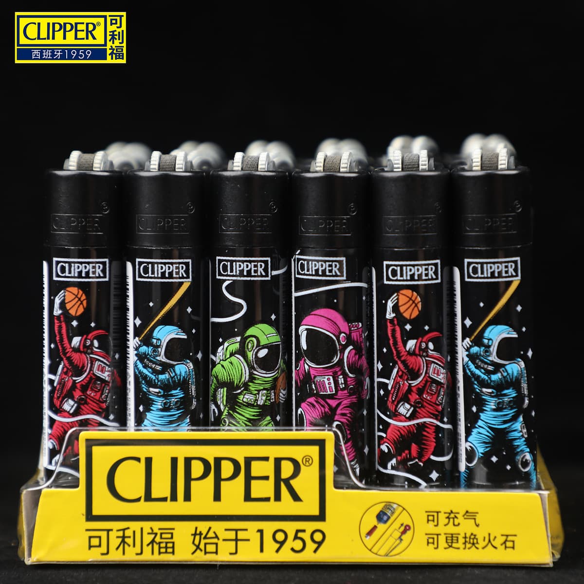 Механизм зажигания для зажигалки Clipper, одноразовый, перезаправляемый, маленький, персонализированный