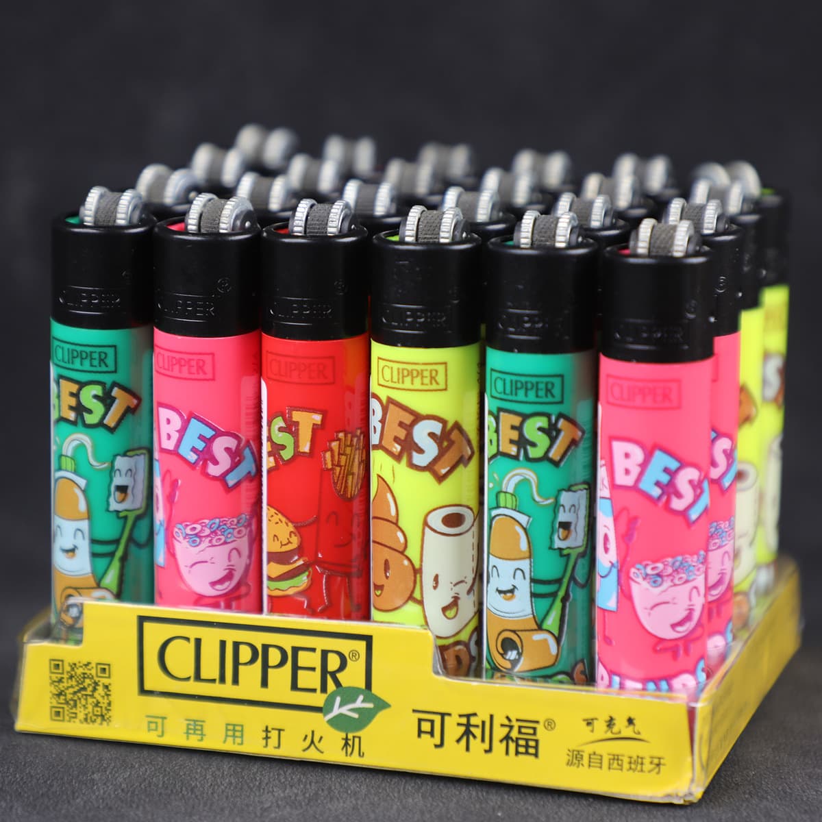 Механизм зажигания для зажигалки Clipper, одноразовый, перезаправляемый, маленький, персонализированный
