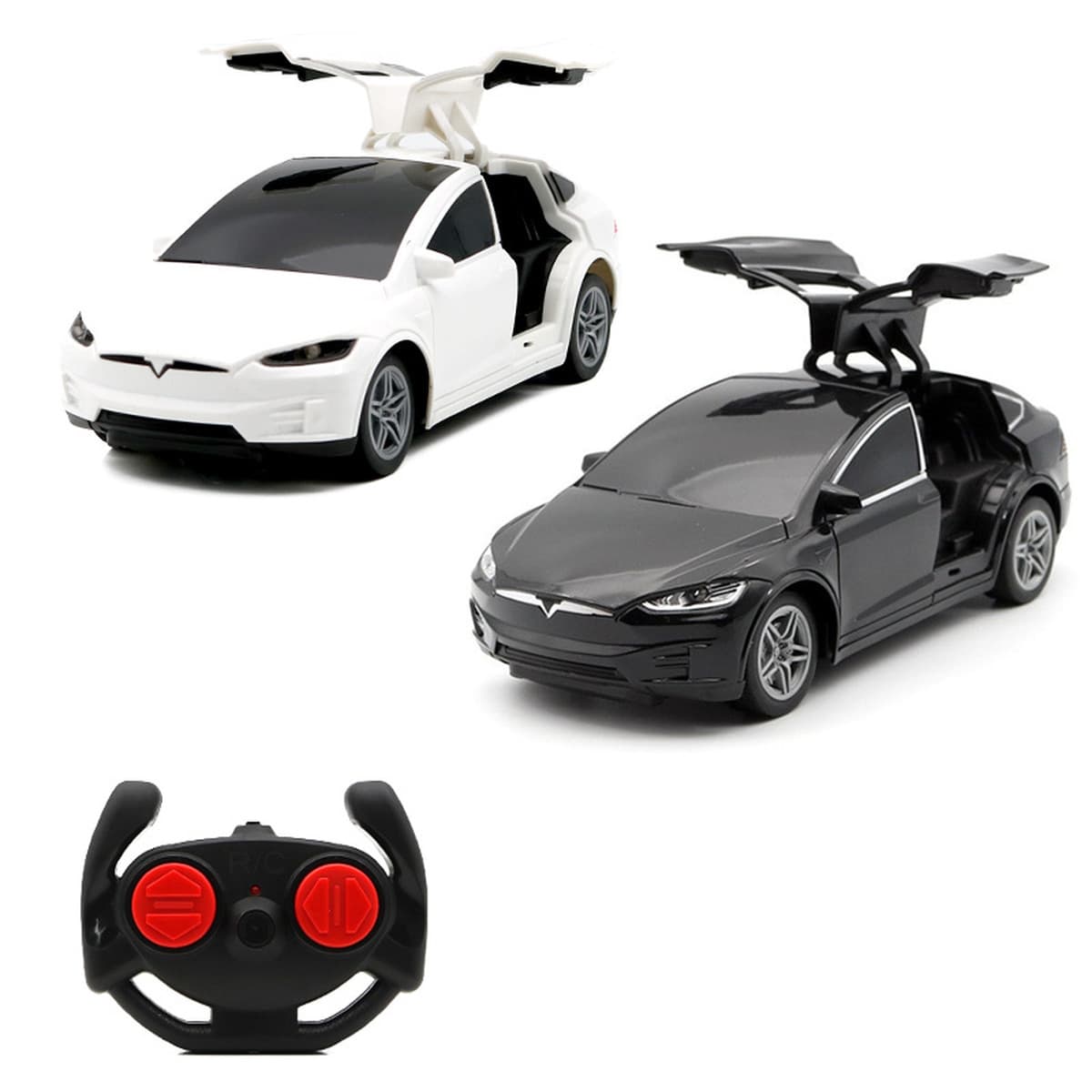 Горячая продажа внешней торговли RC четырехсторонний дистанционный контроль автомобиля имитация двойной двери 1:24 модель...