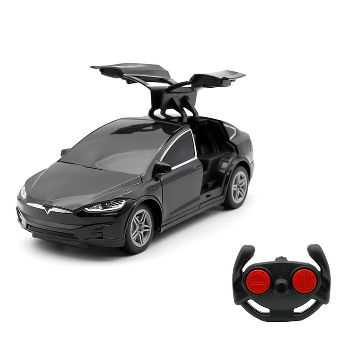 Горячая продажа внешней торговли RC четырехсторонний дистанционный контроль автомобиля имитация двойной двери 1:24 модель...