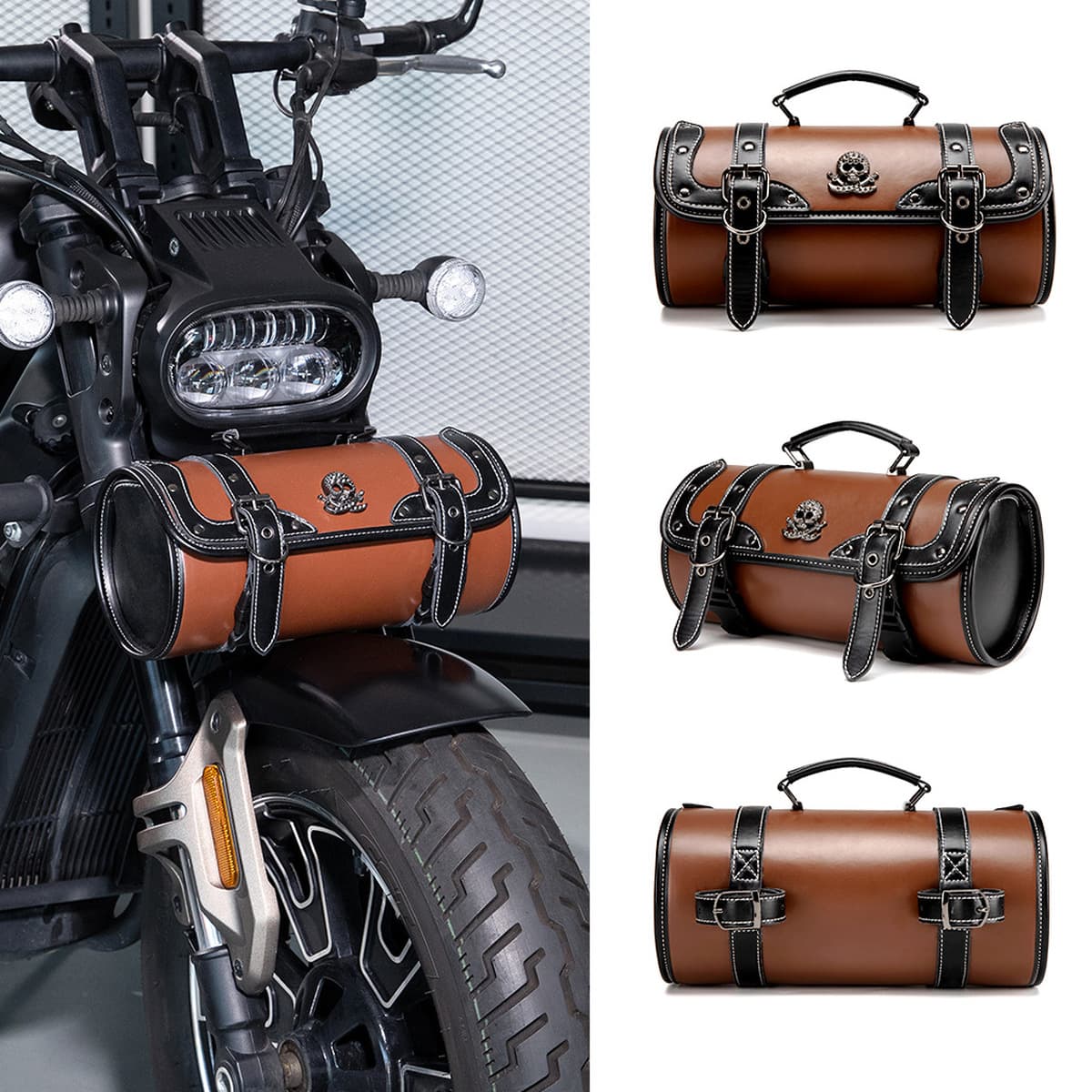 Панк ретро-мотоцикл подвеска сумка Harley мотоцикл на открытом воздухе подвеска комплект комплекта для внедорожных...