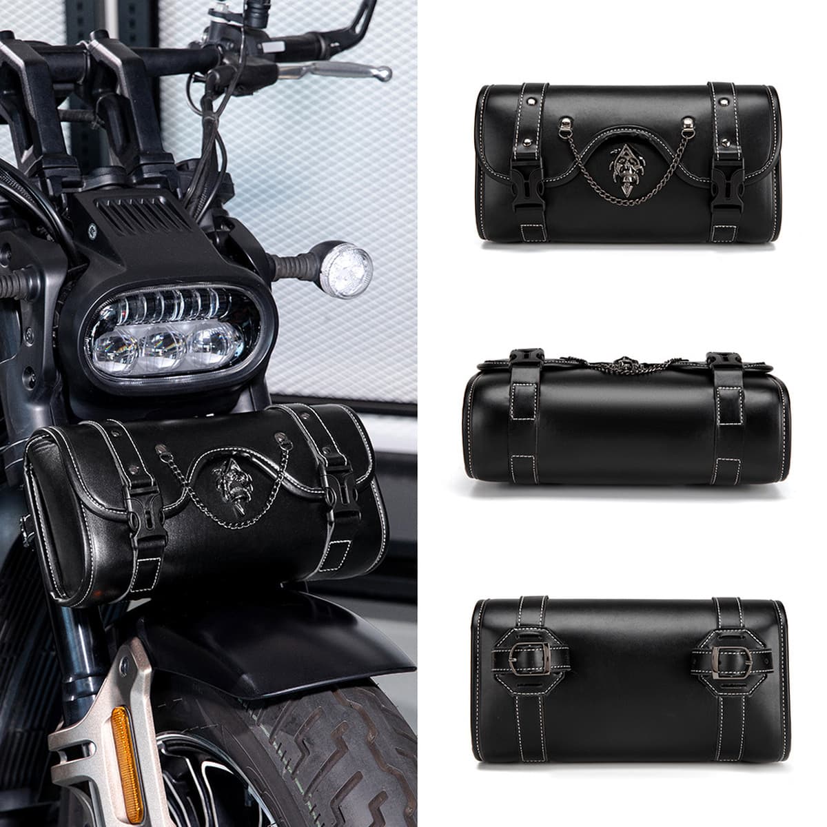 Панк ретро-мотоцикл подвеска сумка Harley мотоцикл на открытом воздухе подвеска комплект комплекта для внедорожных...