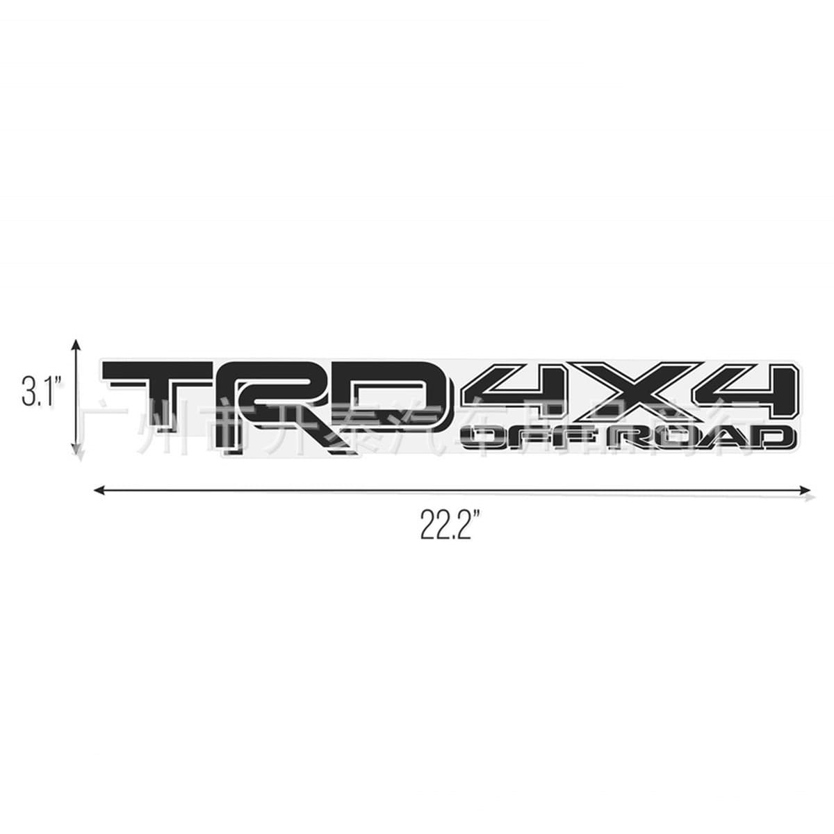 Трансграничные горячие продажи TRD 4x4 OFFROAD наклейки FX4 Тянуть цветочные наклейки спортивные наклейки пикап внедорожные...