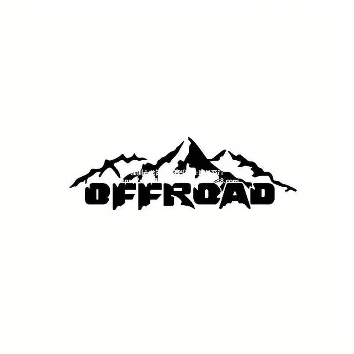 OFFROAD внедорожные горы креативная нашивка для блокировки царапин наклейка на автомобиль наклейка на топливный бак...