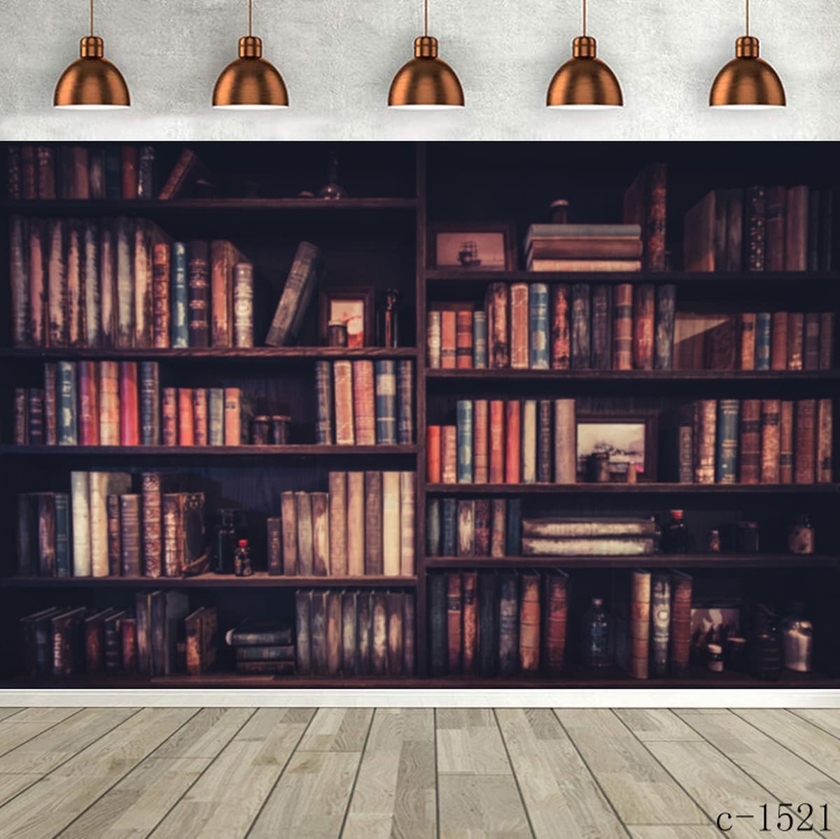 Фон для дня рождения Amazon, тканевый баннер для вечеринки, 3D кабинет, книжная полка, фон для библиотеки, занавеска,...