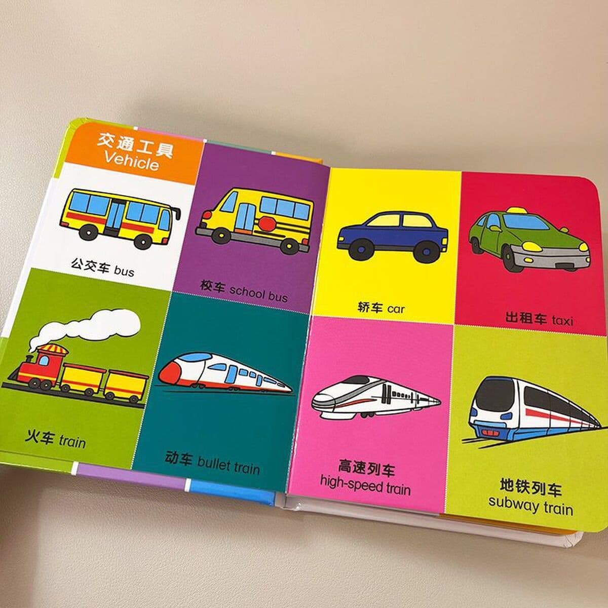 Моя первая познавательная книжка с картинками 2-летняя детская книга