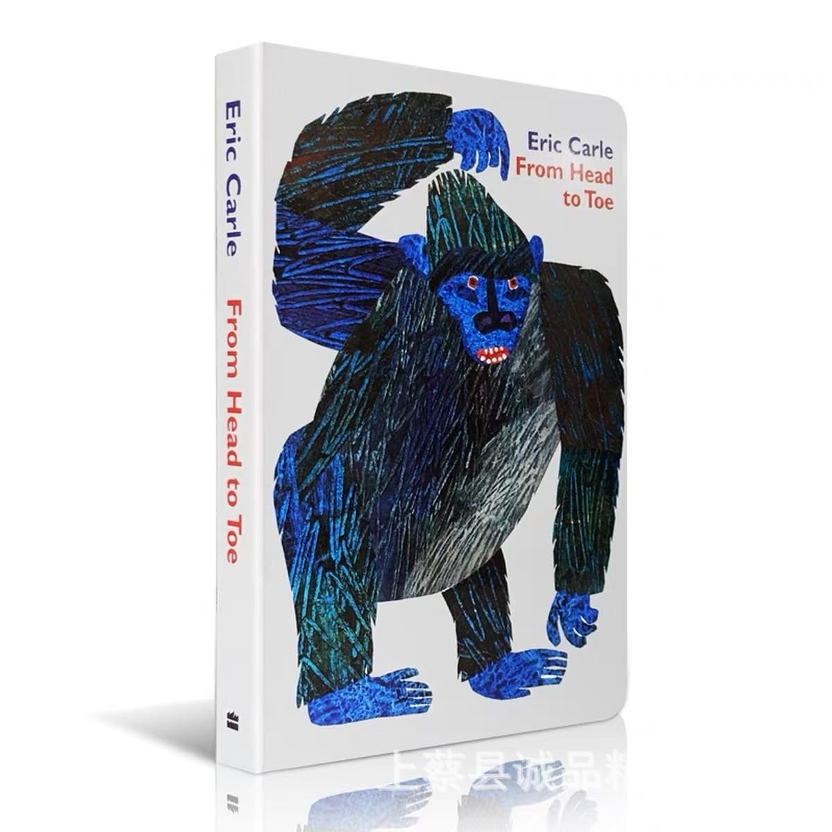 Оригинальная английская книжка с картинками FromHeadtoToe, устойчивая к разрывам книжка-картонная книга для просвещения...