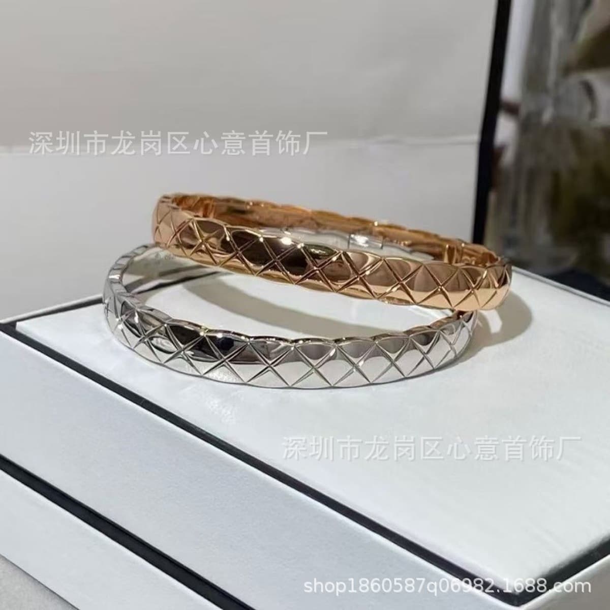 Seiko High Edition маленький ароматный бриллиант браслет 18k розовое золото с бриллиантами широкая пара в клетку coco...