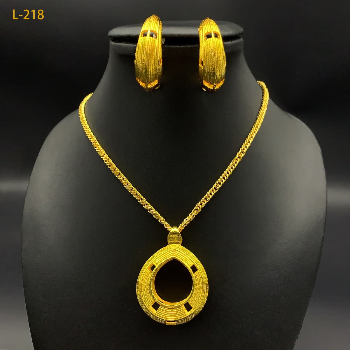 24K позолоченные две части медные ювелирные изделия костюм Индия Дубай ювелирные изделия песок Золото Витая Геометрия...
