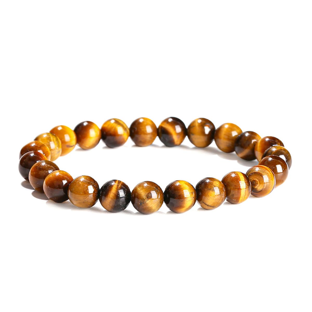 Jestone Jewellery 5A Натуральный желтый тигровый глаз браслет