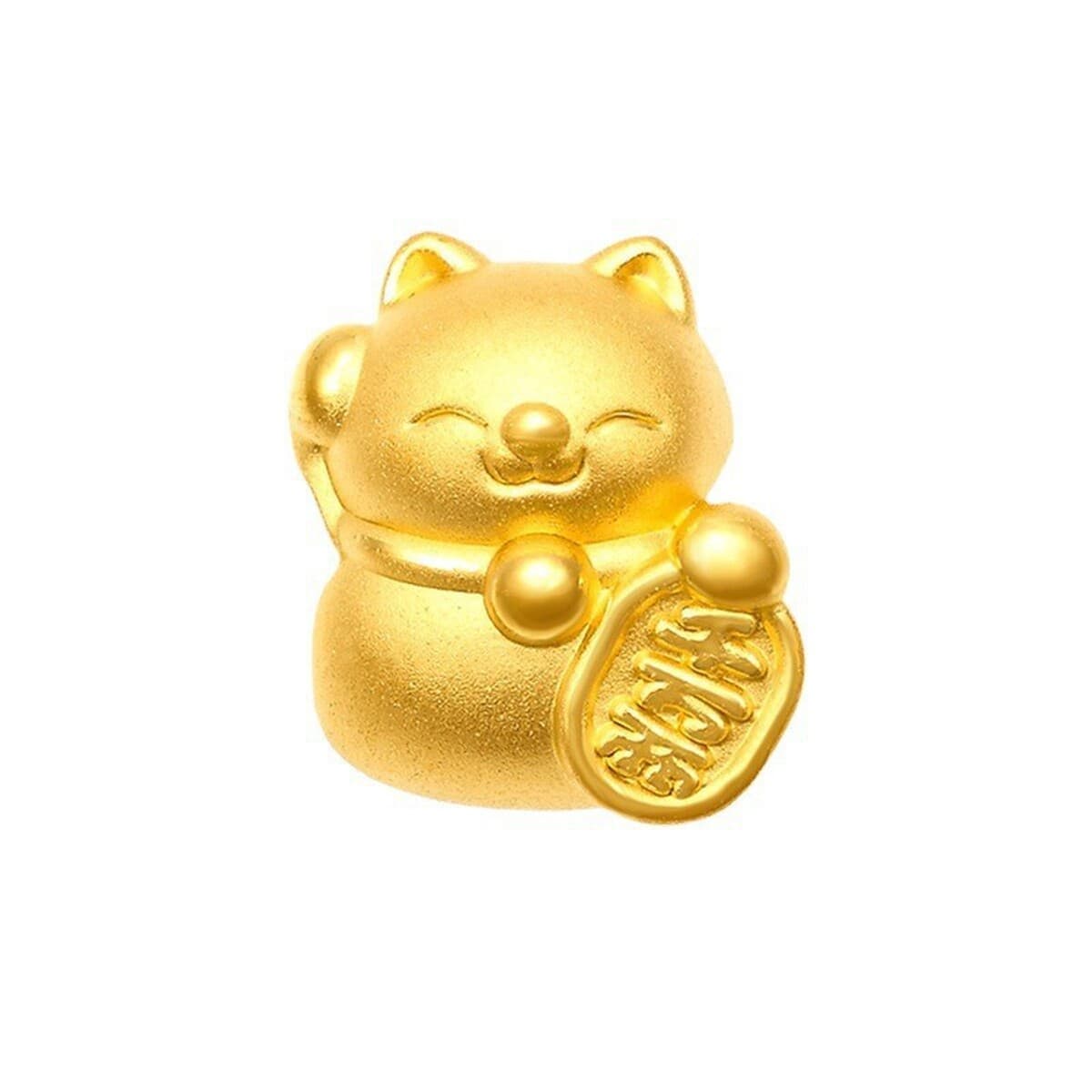 Shuibeijin оптовая продажа, подвеска из чистого золота 999, 3D твердые золотые украшения, чистое золото 24 К, ожерелье на...