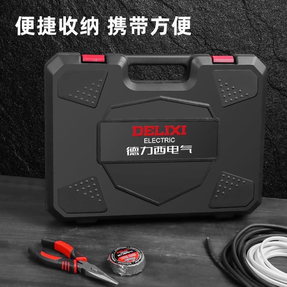 Delixi Electric бытовой многофункциональный ручной набор инструментов для оборудования, семейный комбинированный набор,...