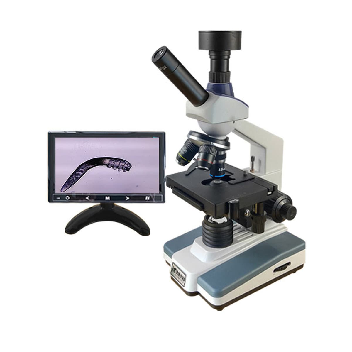 Электронный бинокулярный микроскоп Lvkang для кожи головы салона красоты Trichoderma HD детектор клещей 301B