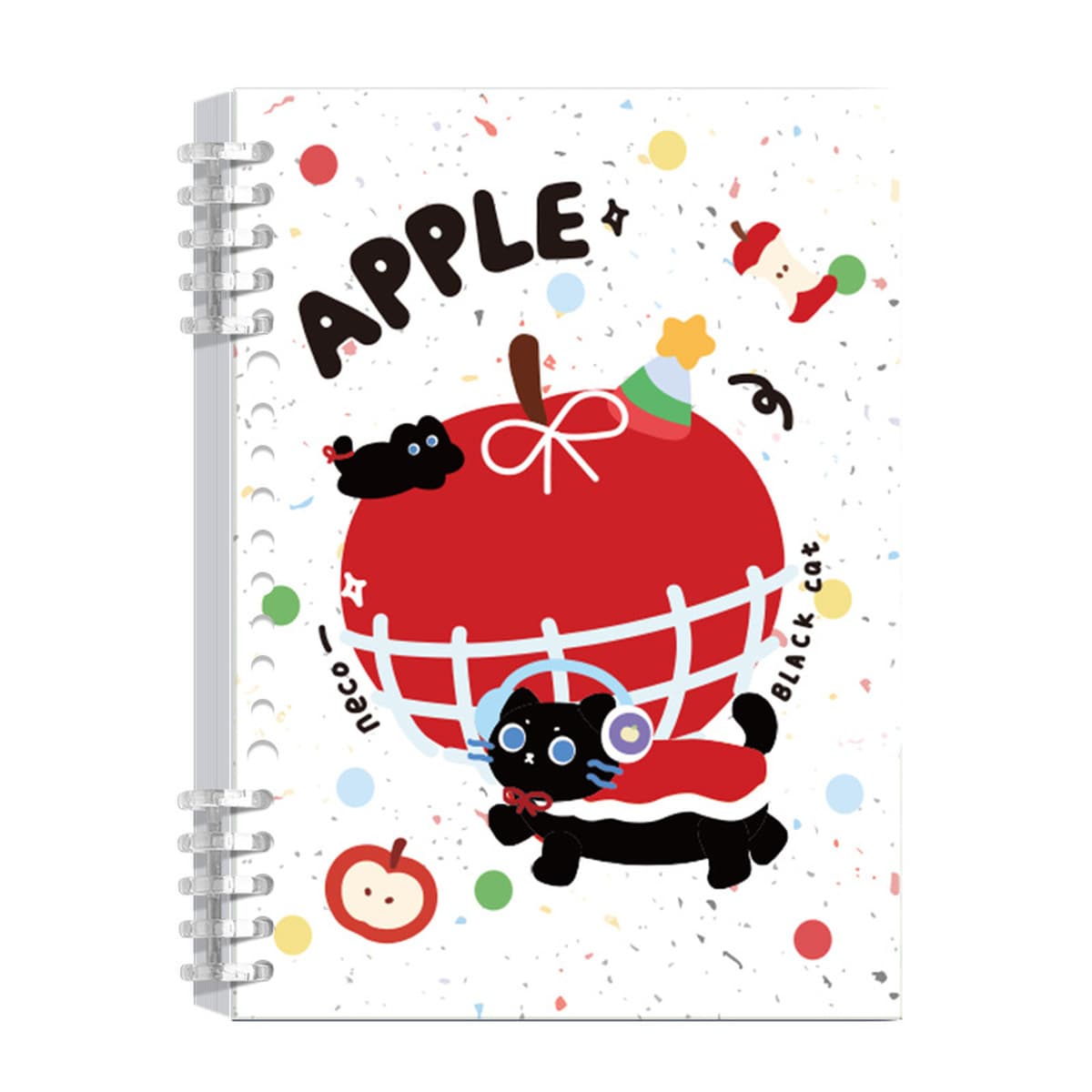 Блокнот Kaba Bear American Apple с отрывными листами, высококачественная катушка, студенческий милый блокнот для девочек,...