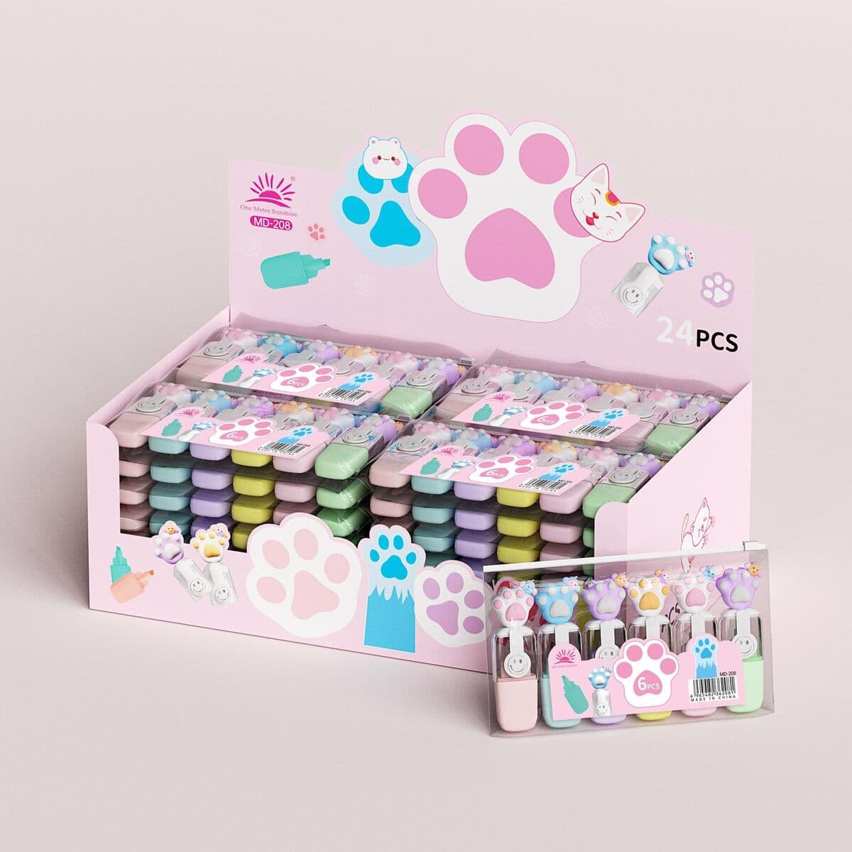 Новая мини-милая ручка в стиле Marvel 6 видов цветов костюм красивый и красивый рисунок, ключевые заметки, цветная ручка для...