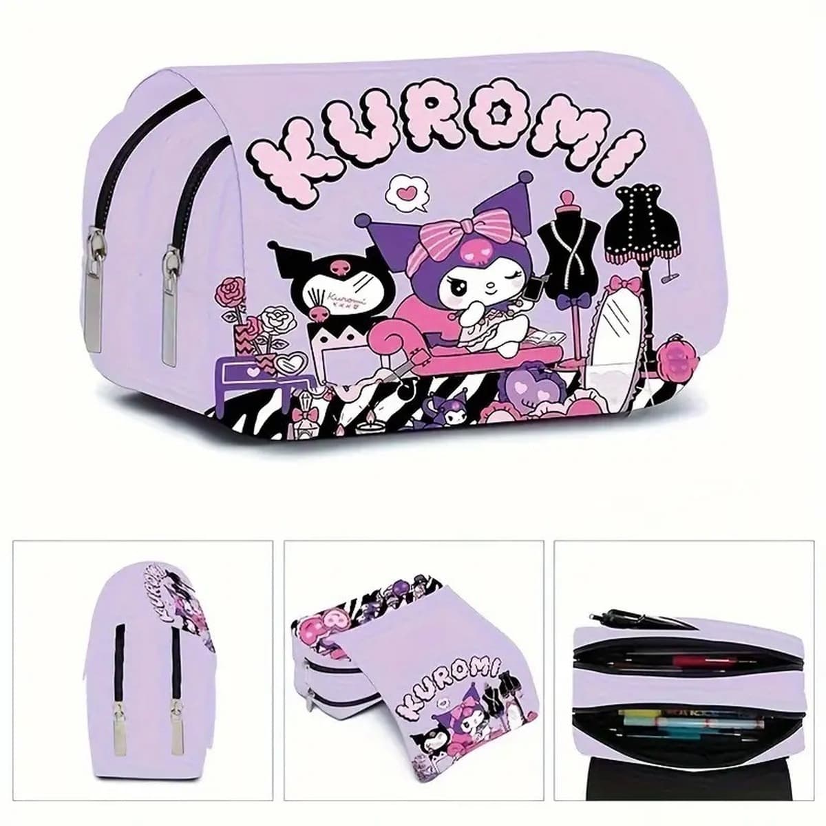 Рекламная 3D сумка для карандашей Sanrio Kulome Yugui собака KT мультфильм аниме школьник сумка для карандашей игры...